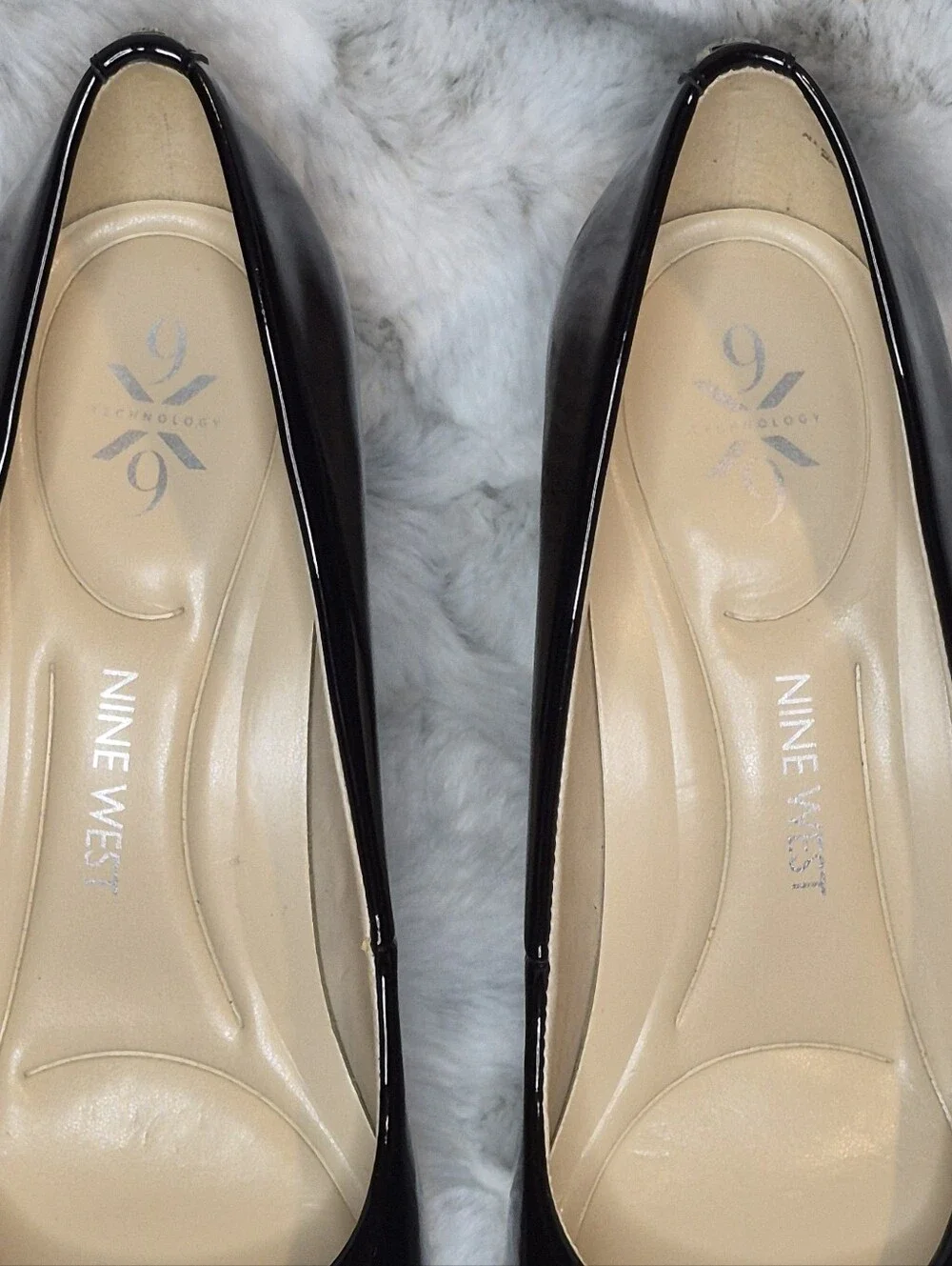 Nine West glossy patent